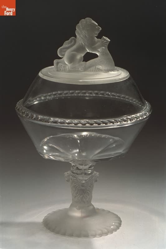 Covered Compote, 1876-1880