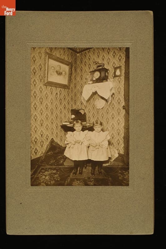 Children in a Parlor, circa 1898