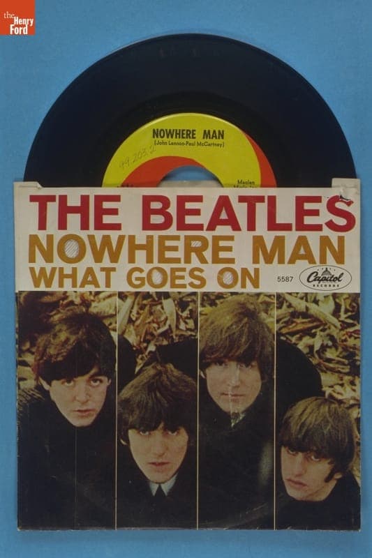 Record Album, "Nowhere Man" and "What Goes On," 1966
