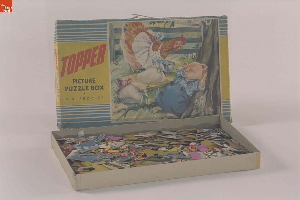 Jigsaw Puzzles, Used by James Greenhoe, 1937-1946
