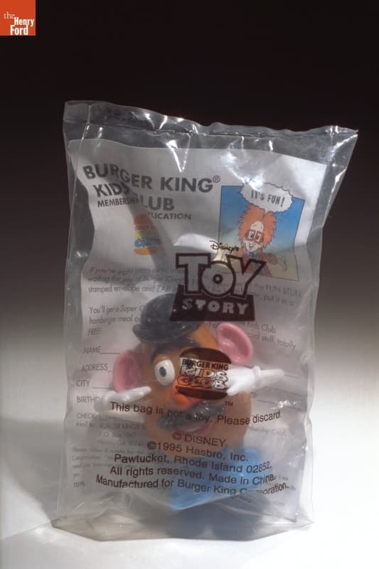 Burger King Toy Story Kids Club Meals Toys, 1995