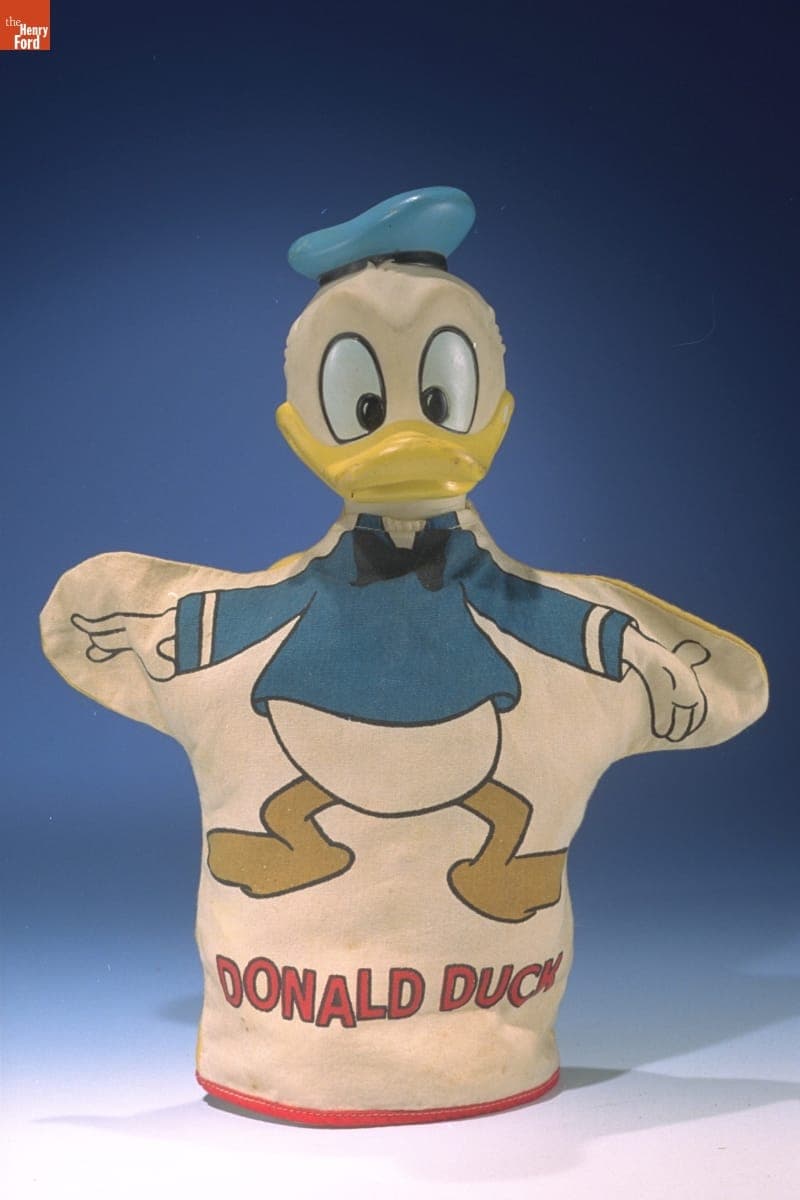 Donald Duck Hand Puppet, circa 1960