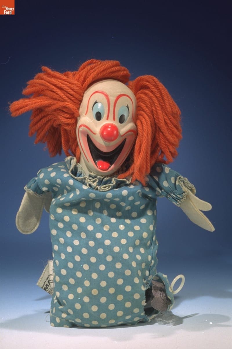 Bozo the Clown Hand Puppet, circa 1968