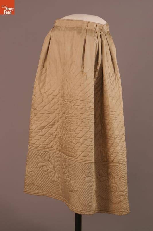 Quilted Petticoat, 1750-1775