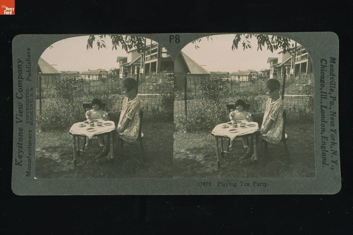 Playing Tea Party, 1920-1930
