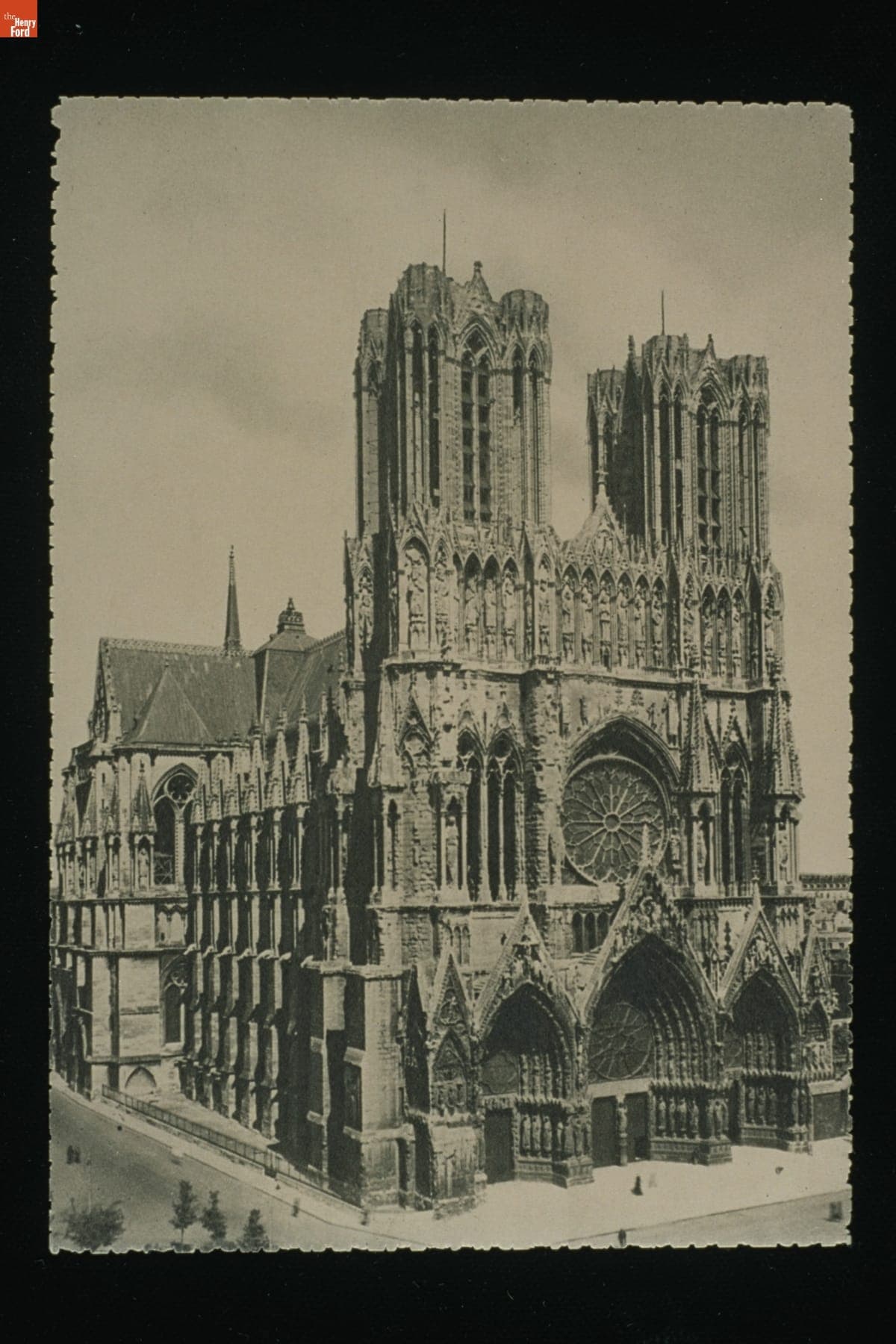 Reims Catherdral, circa 1925