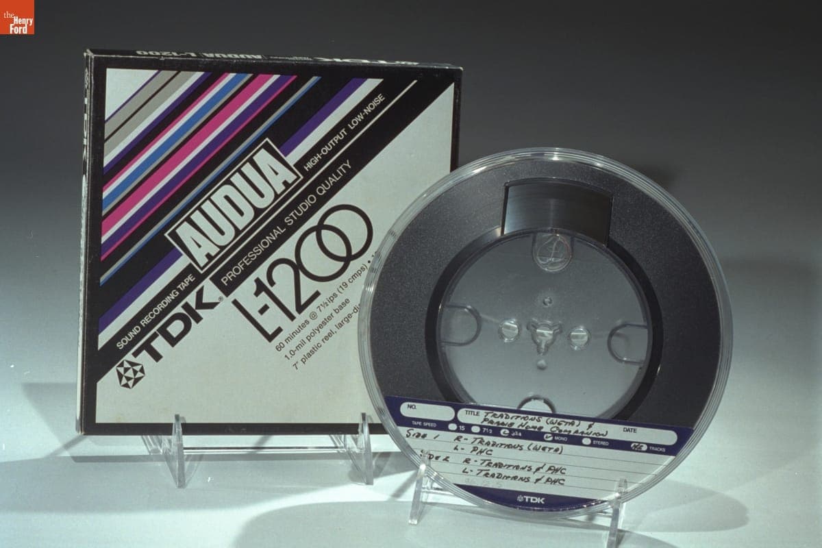 Tape Recording Featuring Radio Programs "Traditions" (WETA) and "Prairie Home Companion," 1977-1982