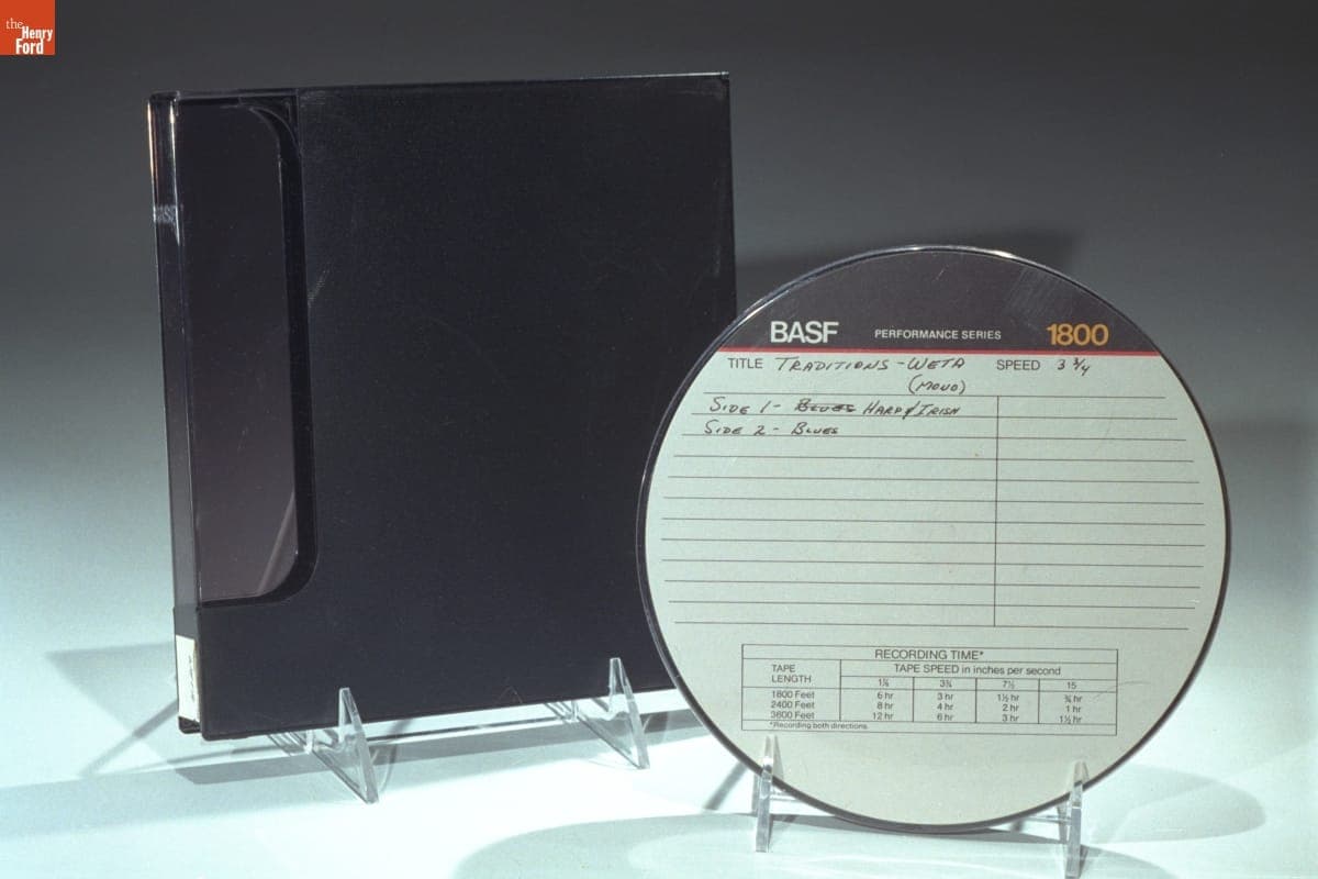 Tape Recording Featuring Radio Program "Traditions" (WETA), 1977-1982