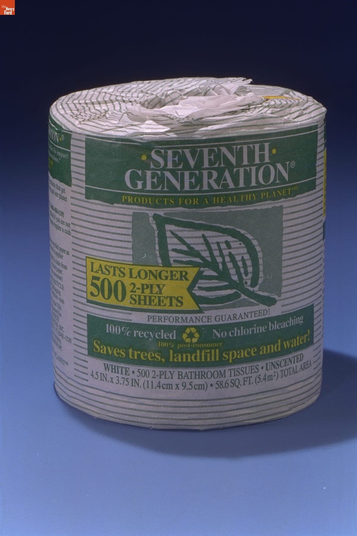 Roll of Seventh Generation Toilet Paper, circa 1995