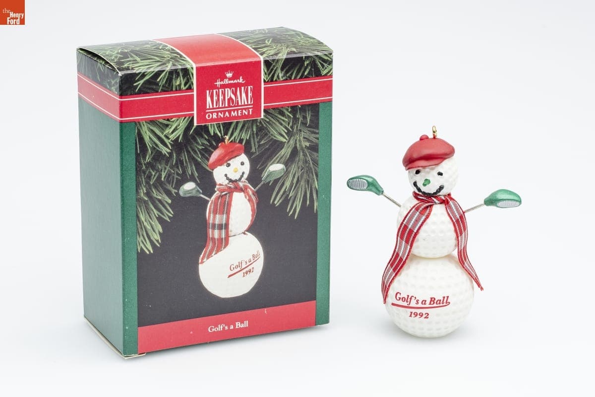 Hallmark "Golf's a Ball" Christmas Ornament, 1992