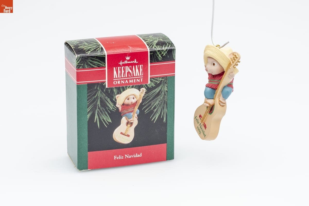 Hallmark "Feliz Navidad" Christmas Ornament, 1992