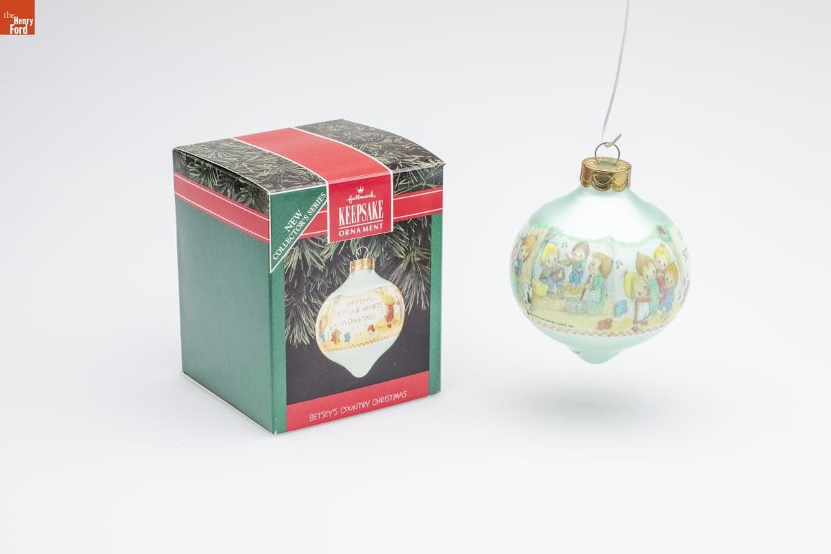 Hallmark "Betsey's Country Christmas Series" Christmas Ornament, 1992