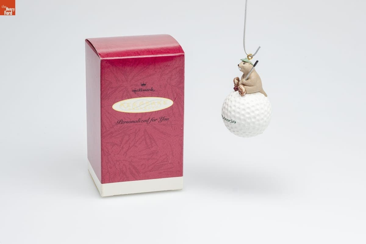Hallmark "Personalized for You: Going Golfin'" Christmas Ornament, 1993