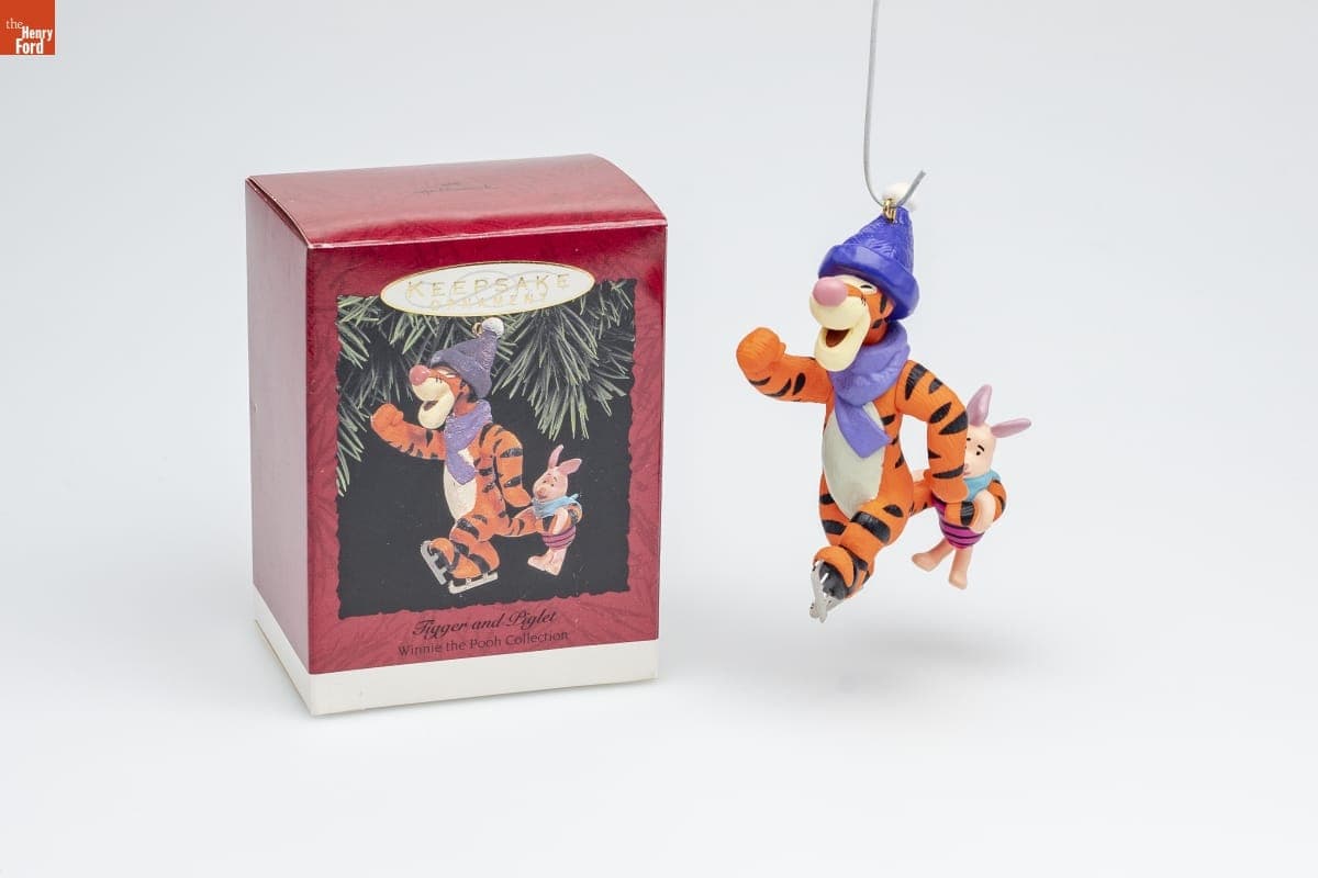 Hallmark "Winnie-the-Pooh Collection: Tigger and Piglet" Christmas Ornament, 1993