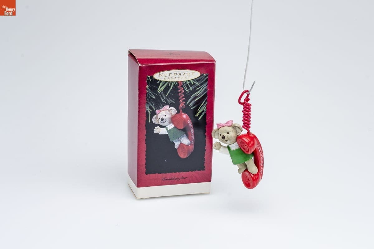 Hallmark "Granddaughter" Christmas Ornament, 1993