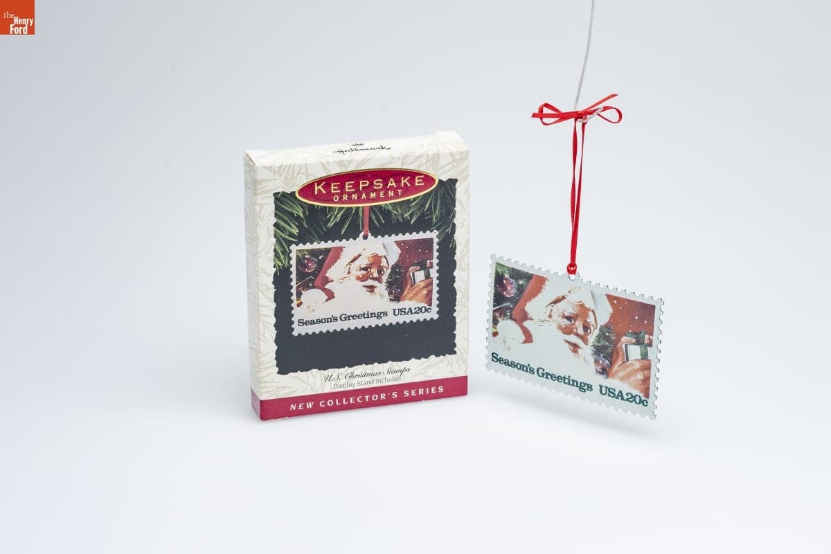 Hallmark "U.S. Christmas Stamps Series" Christmas Ornament, 1993