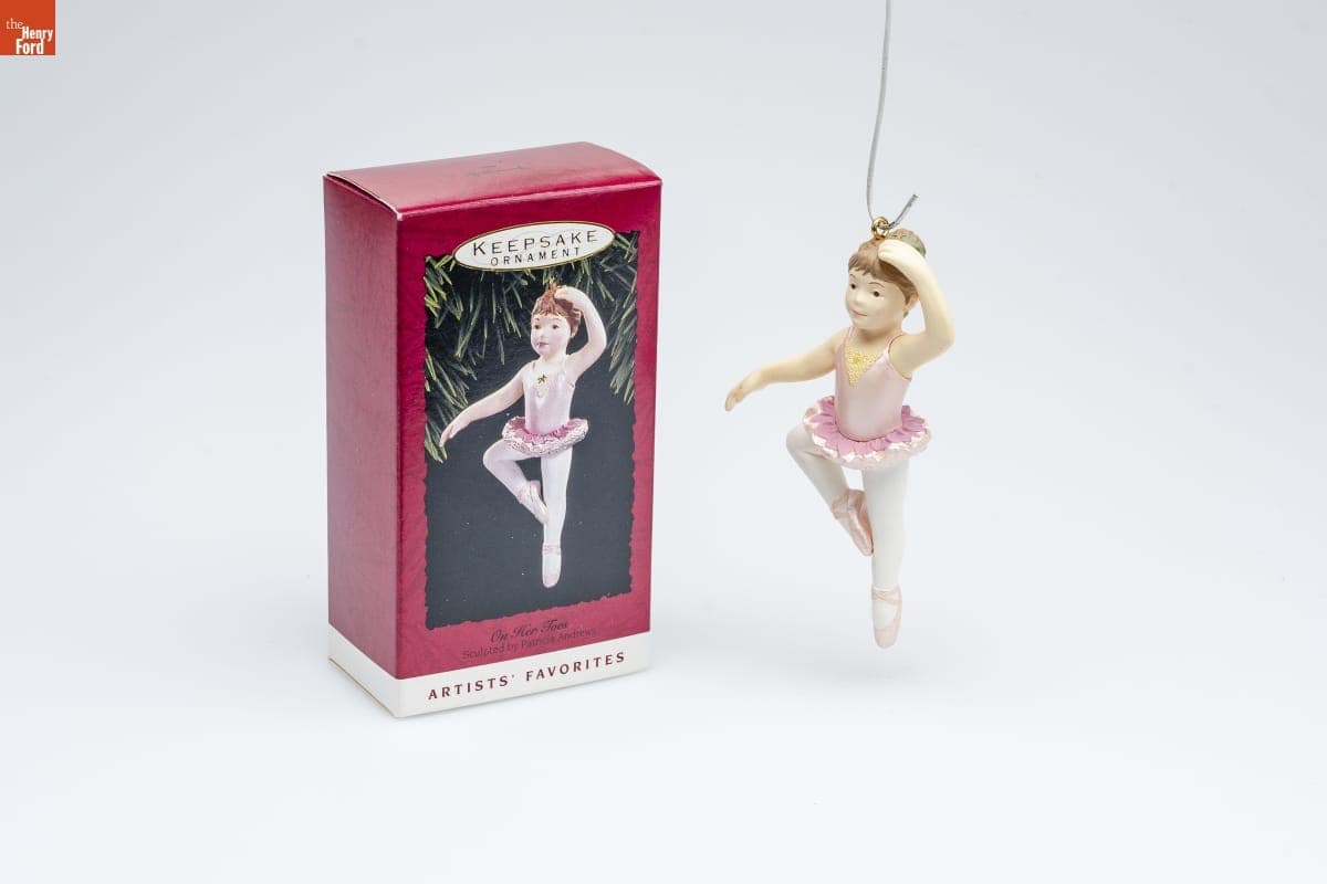 Hallmark "On Her Toes" Christmas Ornament, 1993