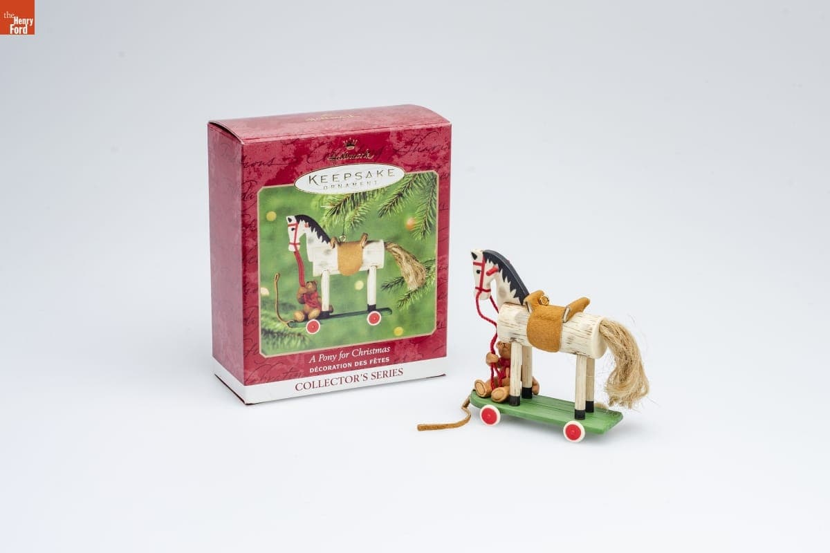 Hallmark "A Pony for Christmas Series" Christmas Ornament, 2000