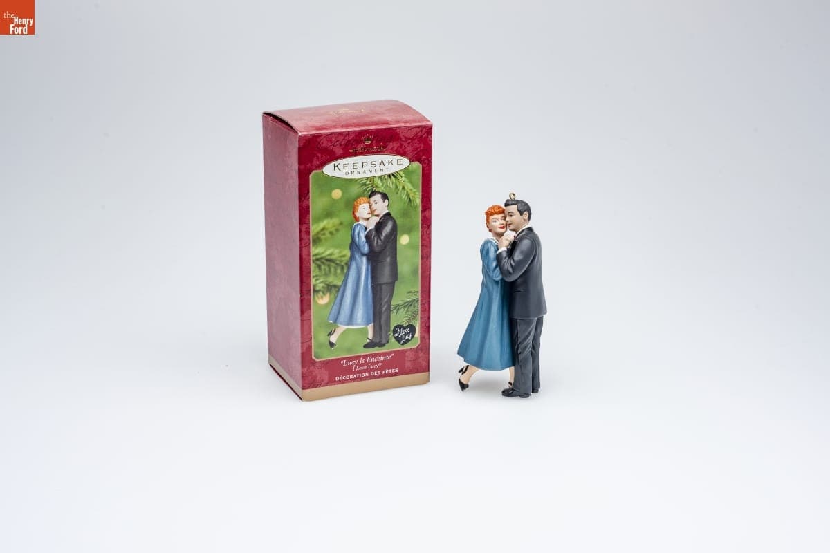 Hallmark "I Love Lucy: 'Lucy Is Enceinte'" Christmas Ornament, 2000