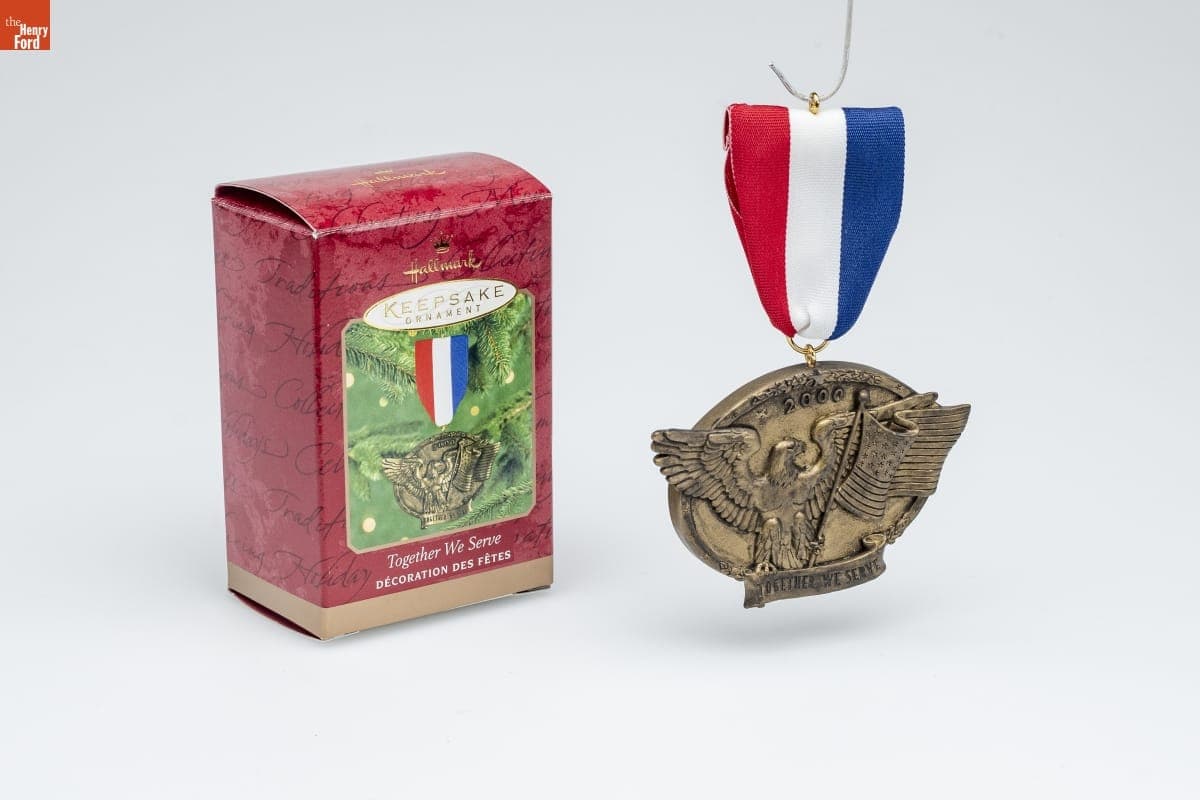 Hallmark "Together We Serve" Christmas Ornament, 2000