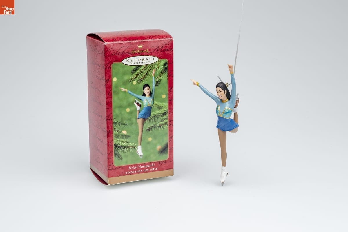 Hallmark "Kristi Yamaguchi" Christmas Ornament, 2000