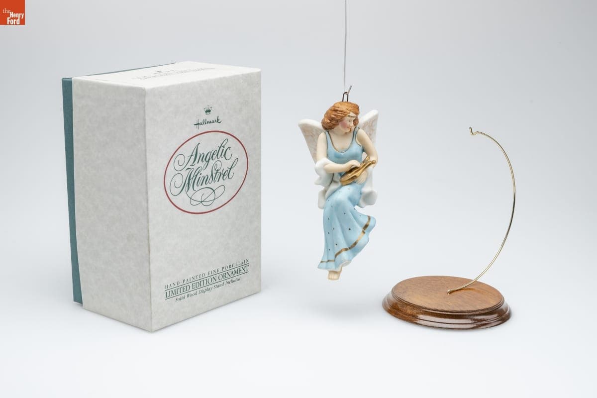 Hallmark "Angelic Minstrel" Limited Edition Christmas Ornament, 1988
