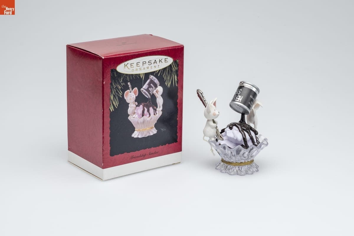 Hallmark "Friendship Sundae" Christmas Ornament, 1994