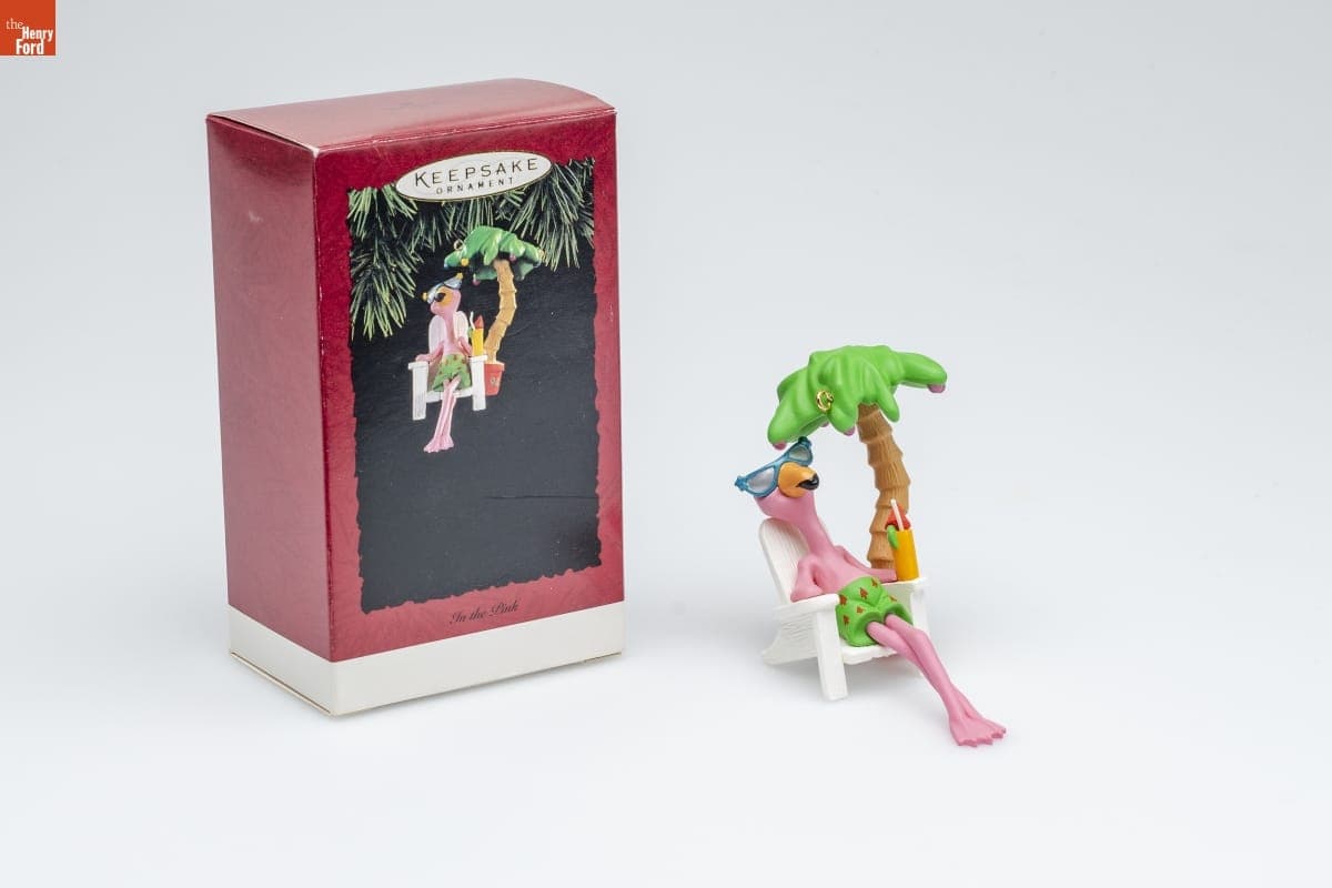 Hallmark "In the Pink" Christmas Ornament, 1994