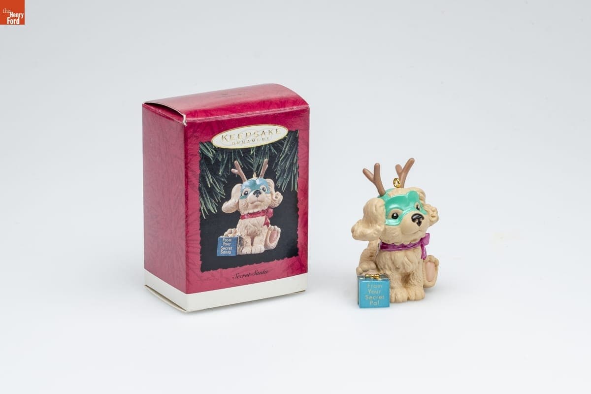 Hallmark "Secret Santa" Christmas Ornament, 1994