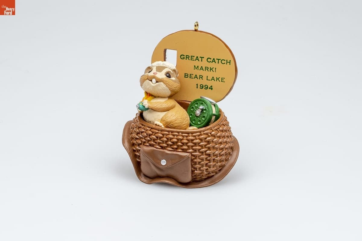 Hallmark "Goin' Fishin'" Christmas Ornament, 1994