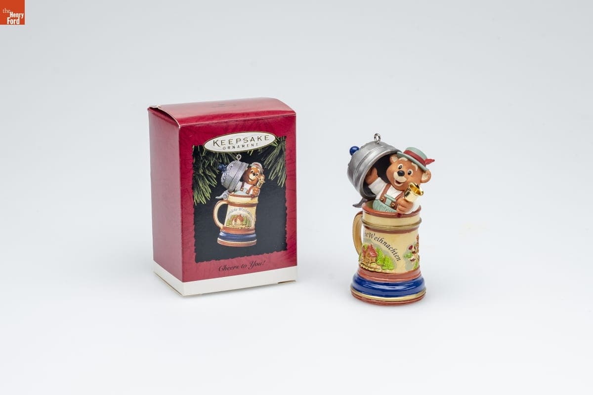 Hallmark "Cheers to You!" Christmas Ornament, 1994