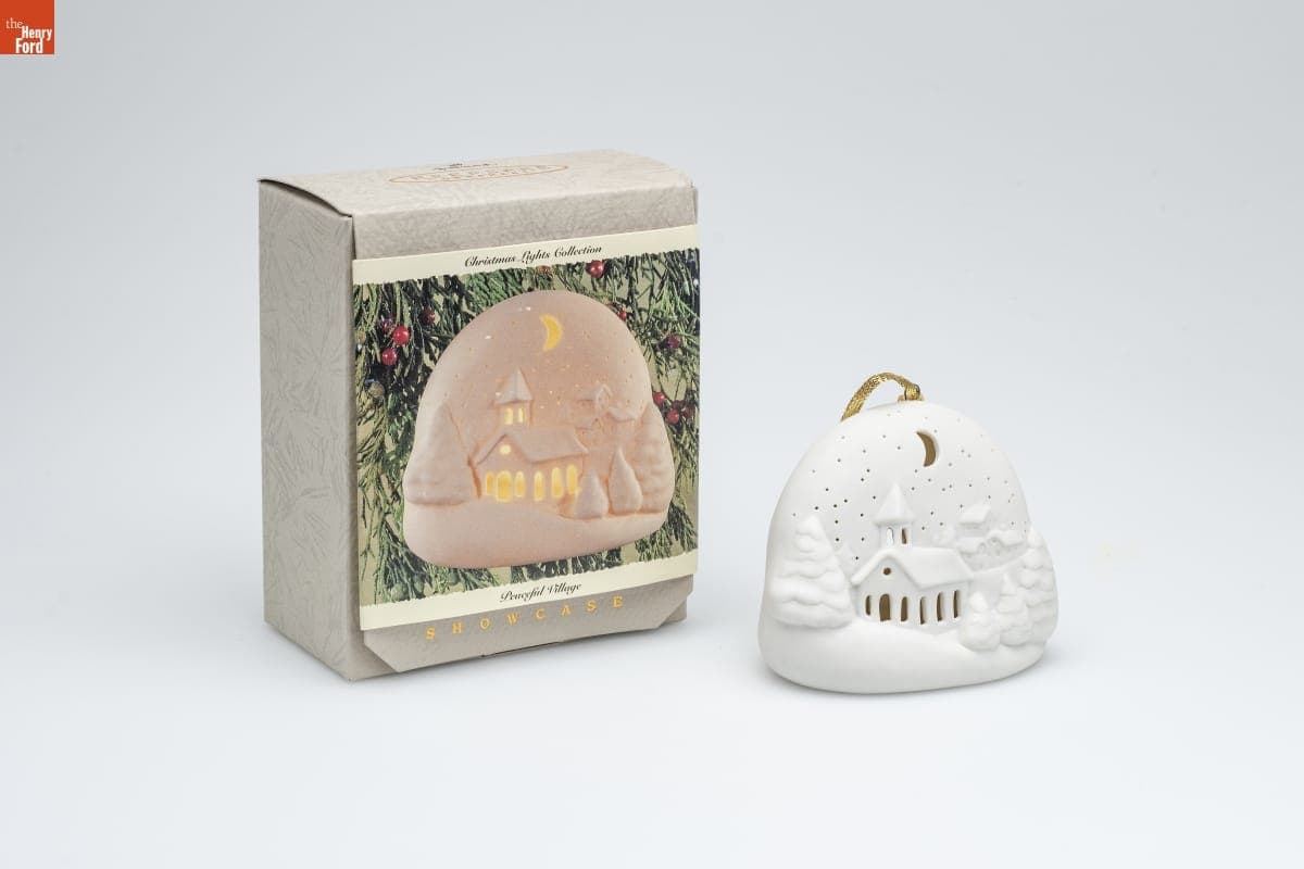 Hallmark "Christmas Lights Collection: Peaceful Village" Christmas Ornament, 1994