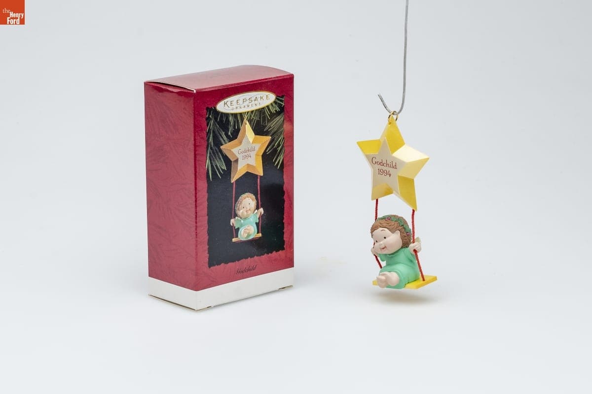 Hallmark "Godchild" Christmas Ornament, 1994