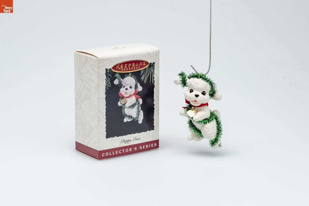 Hallmark "Puppy Love Series" Christmas Ornament, 1994