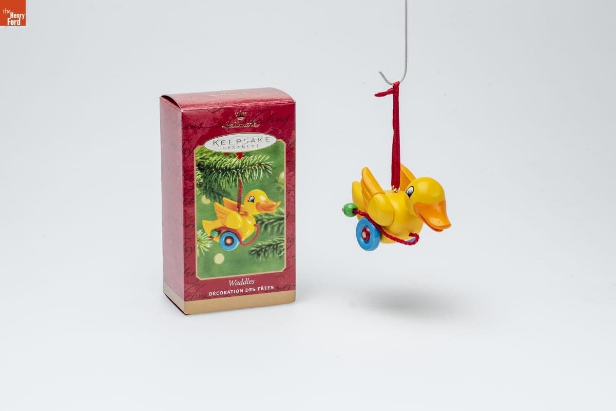 Hallmark "Waddles" Christmas Ornament, 2001