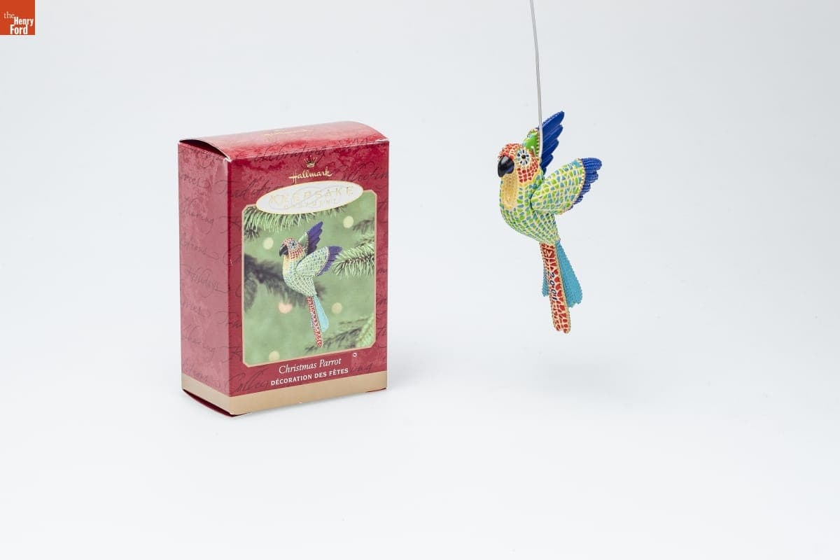Hallmark "Christmas Parrot" Christmas Ornament, 2001