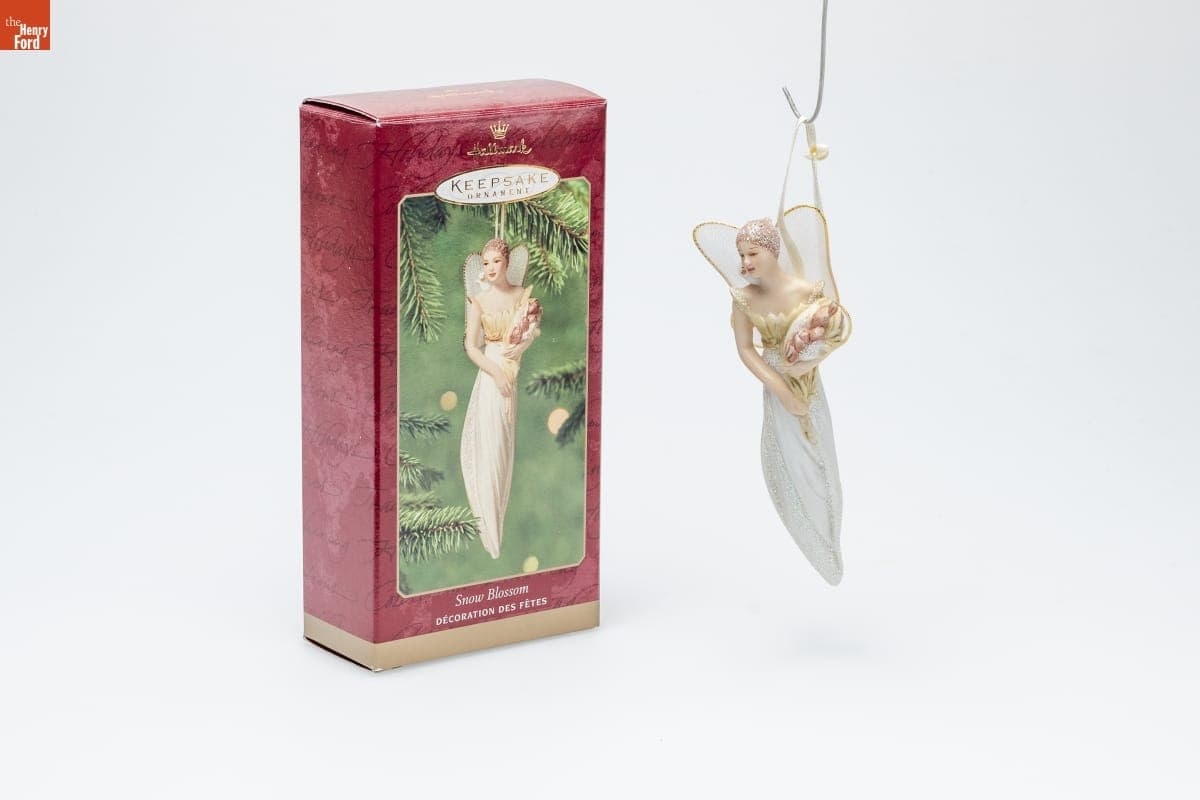 Hallmark "Snow Blossom" Christmas Ornament, 2001