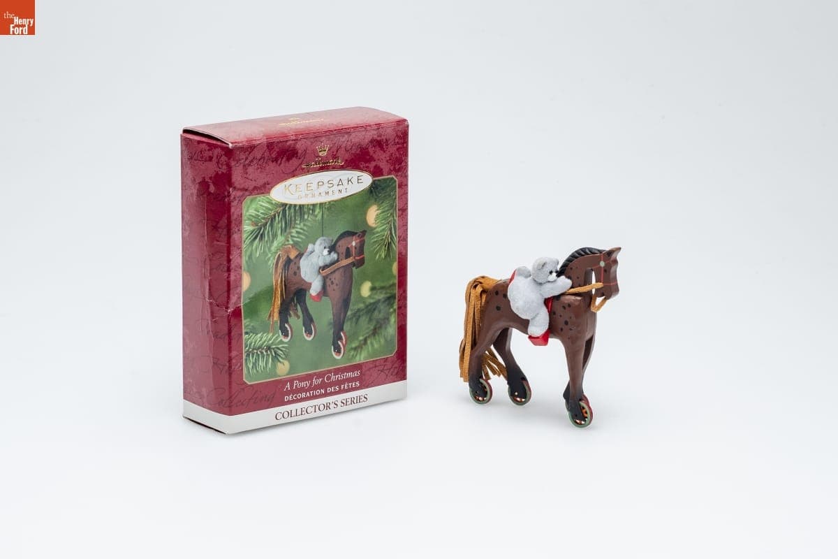 Hallmark "A Pony for Christmas Series" Christmas Ornament, 2001