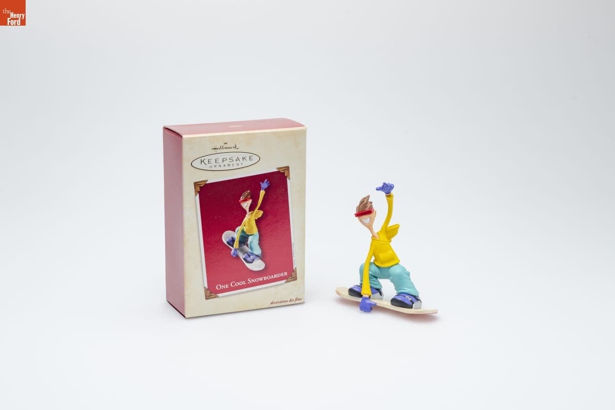 Hallmark "One Cool Snowboarder" Christmas Ornament, 2002