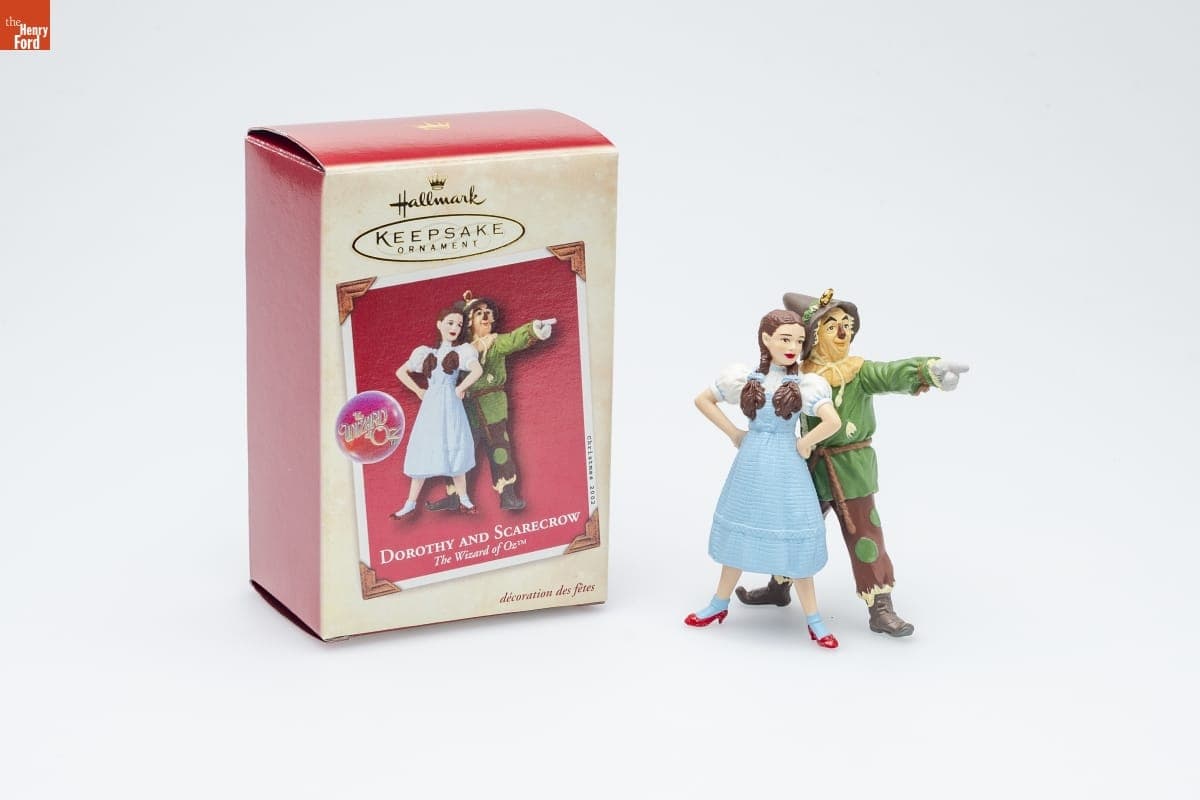 Hallmark "The Wizard of Oz: Dorothy and Scarecrow" Christmas Ornament, 2002