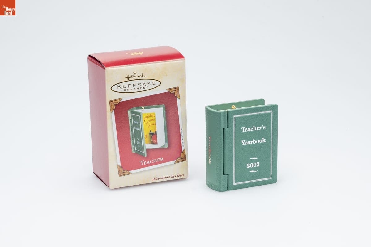 Hallmark "Teacher" Christmas Ornament, 2002