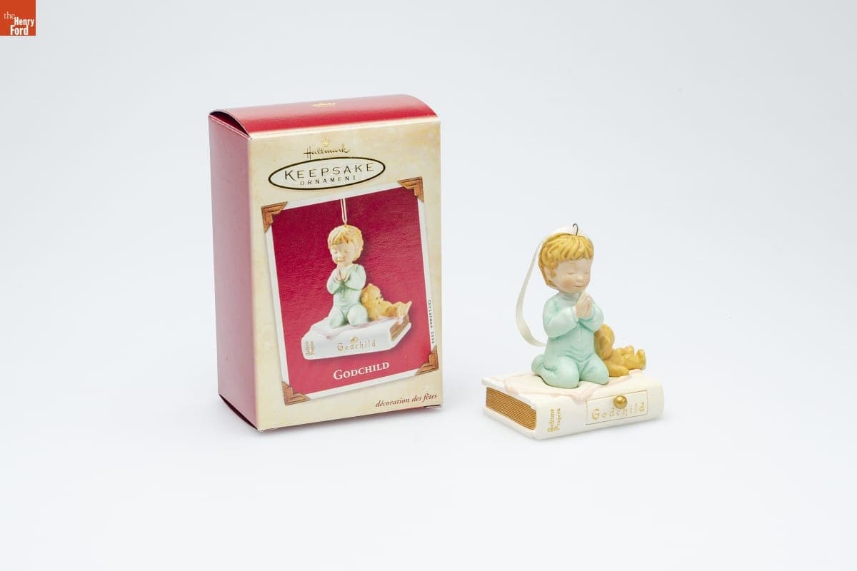 Hallmark "Godchild" Christmas Ornament, 2002
