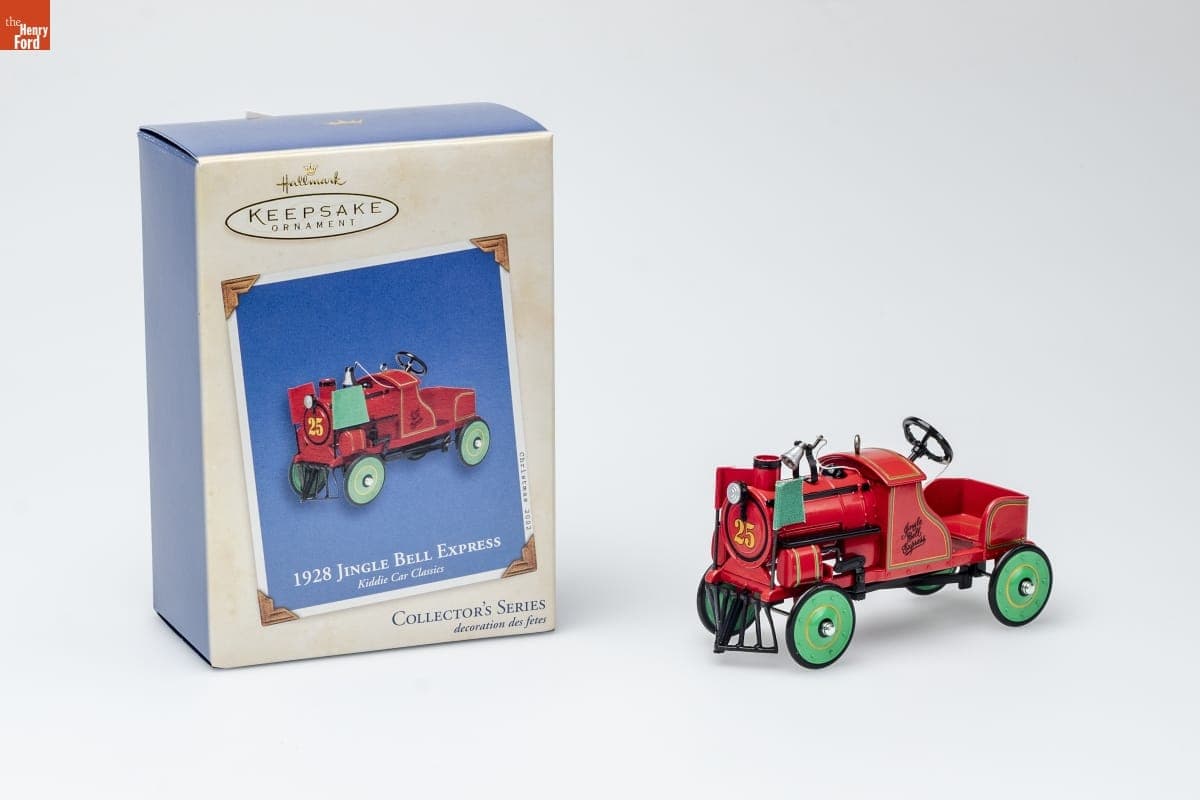 Hallmark "Kiddie Car Classics Series: 1928 Jingle Bell Express" Christmas Ornament, 2002