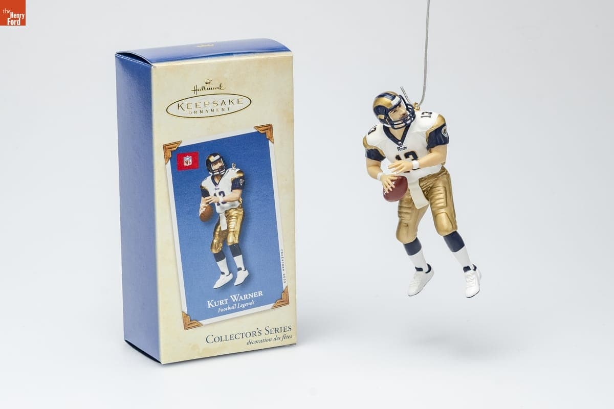 Hallmark "Football Legends Series: Kurt Warner" Christmas Ornament, 2002