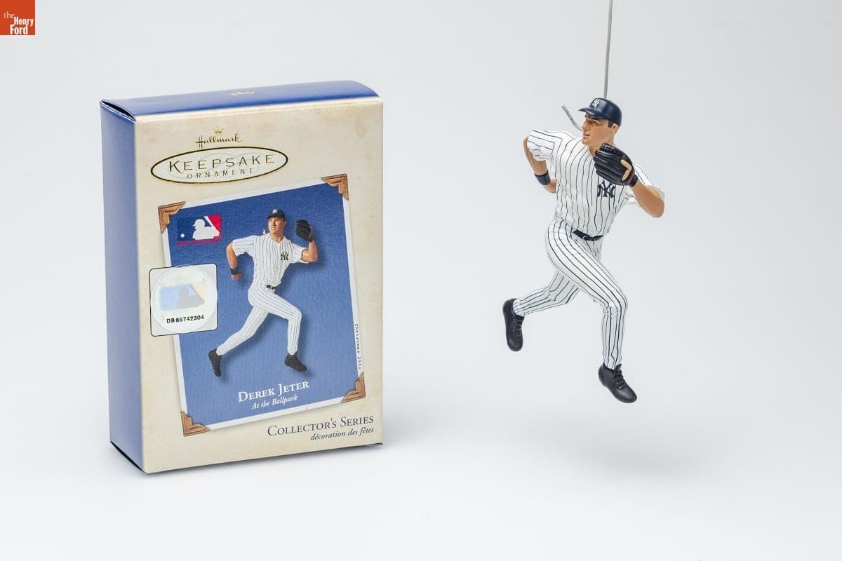Hallmark "At the Ballpark Series: Derek Jeter" Christmas Ornament, 2002