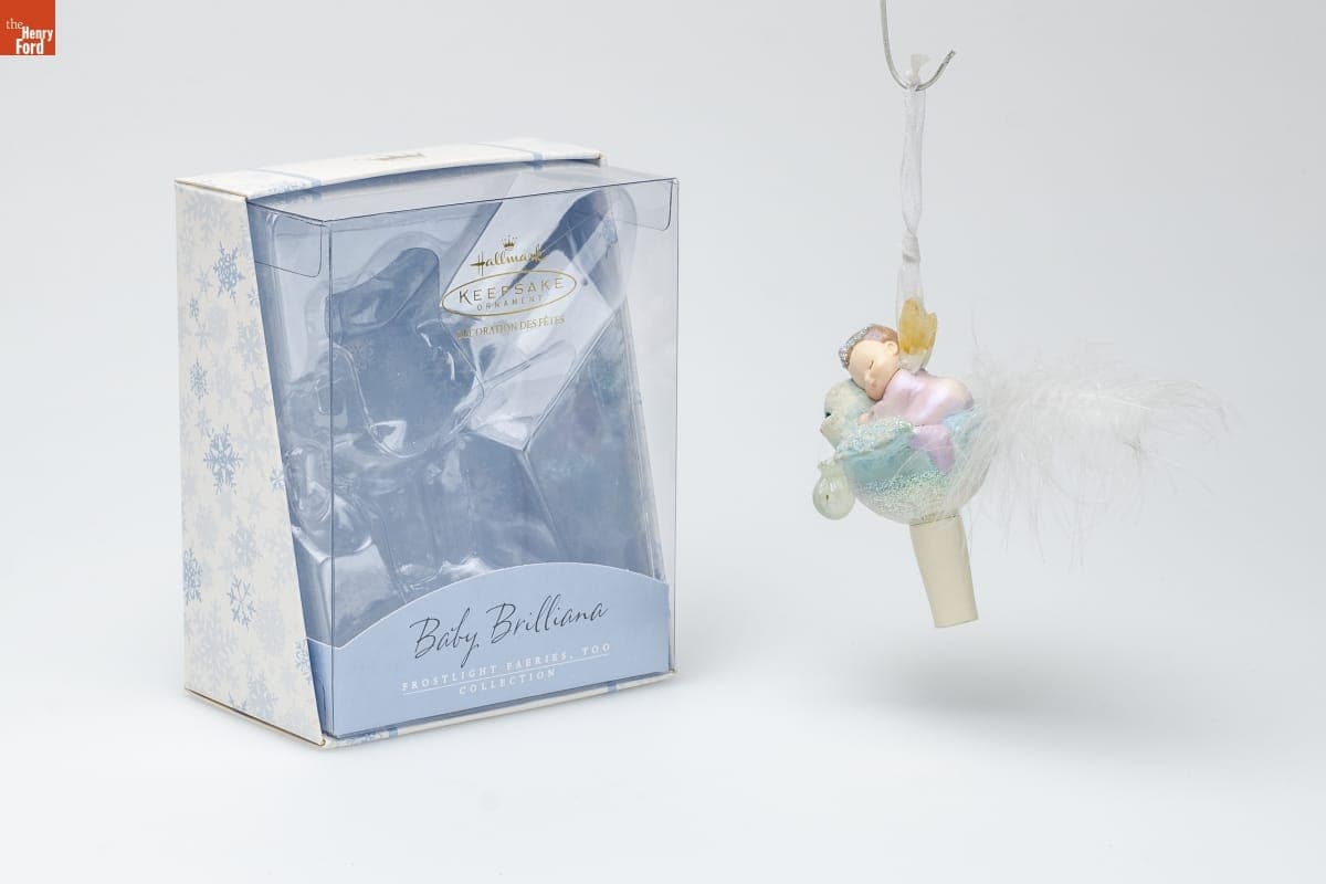 Hallmark "Frostlight Fairies: Baby Brilliana" Christmas Ornament, 2002