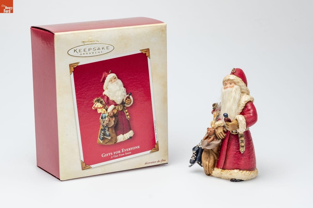 Hallmark "A Visit from Santa: Gifts for Everyone" Christmas Ornament, 2003
