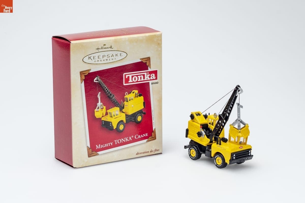 Hallmark "Mighty Tonka Crane" Christmas Ornament, 2003