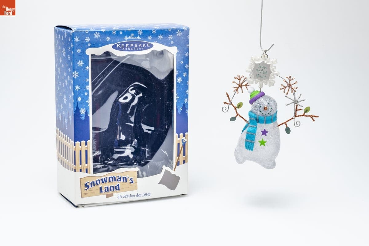 Hallmark "Snowman's Land: Snow What Fun!" Christmas Ornament, 2003