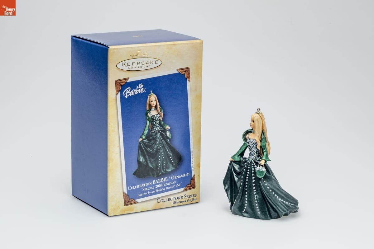 Hallmark "Celebration Barbie Series" Christmas Ornament, 2004